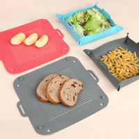 Friteuse à air carrée réutilisable de qualité alimentaire sans BPA Bastek Inserts Pots en silicone doublures Airfryer pour accessoires de four à micro-ondes