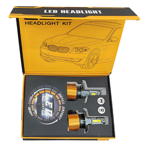 Luces V8 110W Doble Color 6000K 3000K Accesorios para Auto 6000K Faros Delanteros LED para Vehículo - Product Image 1