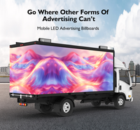 Affichage LED pour véhicule/camion, panneau publicitaire extérieur, haute luminosité, étanche, couleur pleine, P5/P6/P8/P10