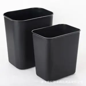 垃圾桶酒店房间ktv储物阻燃垃圾桶不锈钢塑料料箱