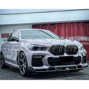 Labio delantero de fibra de carbono estilo LD para BMW X6 G06 2019-2023 - Product Image 3