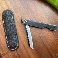 Cuchillo de Bolsillo Táctico Plegable de Acero Inoxidable de Alta Calidad FHS, Personalizable, Aplicaciones DIY OEM, Mango de 2.0 mm