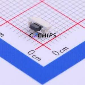 1TS003B-2400-3500A-CT Tactile Switch SMD,1.8x4.6mm Switch Single Pole Single Throw Rectangle Button 2.4N Horizontal Mount - Product Image 1