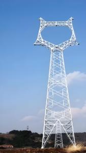 Torre per Linee Elettriche in Acciaio Zincato con Struttura a Traliccio, Altezza 20-150m, 50-10kV, 110KV, 132KV, 220KV, Accessorio per Torre di Telecomunicazioni - Product Image 4