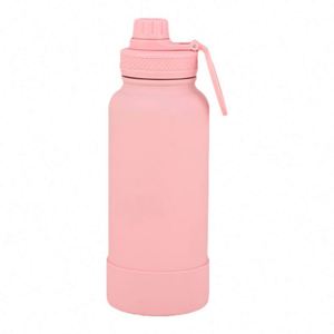 Nuevo logotipo personalizado y varios patrones mayorista aislado boca ancha 32Oz frasco de vacío botella de agua deportiva de acero inoxidable - Product Image 2