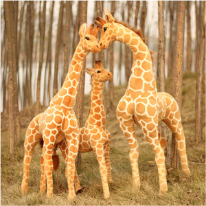 Simulación <span class=keywords><strong>jirafa</strong></span> juguetes de <span class=keywords><strong>peluche</strong></span> <span class=keywords><strong>grande</strong></span> 100CM/120CM/140CM Animal muñeco de <span class=keywords><strong>peluche</strong></span> hecho de algodón con relleno de algodón PP - Product Image 3