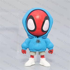 Juguete de diseñador de superhéroes más popular, Spiderman con Sudadera con capucha de moda, figura coleccionable de juguete para decoración del hogar - Product Image 5