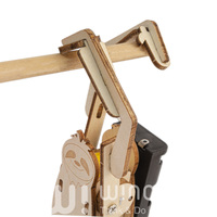 Kit STEM Robot Grimpeur de Cordes DIY, Puzzle en Bois, Jouet Éducatif Scientifique pour Enfants, Outil d'Apprentissage pour Projets Scolaires