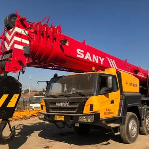 Grúa sobre Camión Sany Usada de 100 Toneladas, Certificada por la EPA, Rendimiento Confiable, Pluma Robusta, Ideal para Trabajos de Construcción Pesada - Product Image 1
