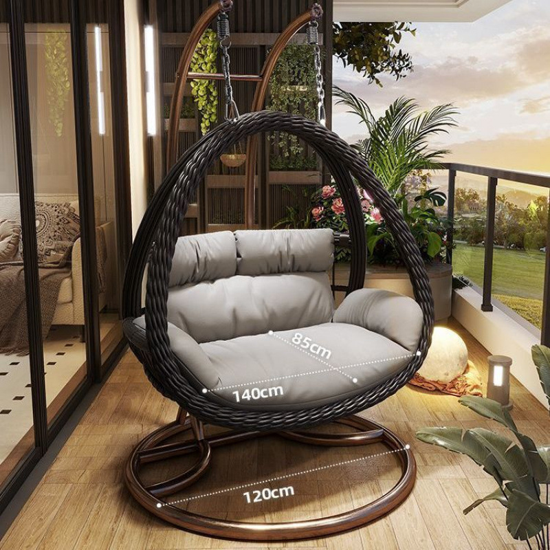 Premium black [two people can sit and lie down]