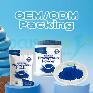 FocusHerb Extracto de Espirulina Natural de Grado Alimenticio, Polvo de Espirulina Azul, Ficocianina E18 - Product Image 3