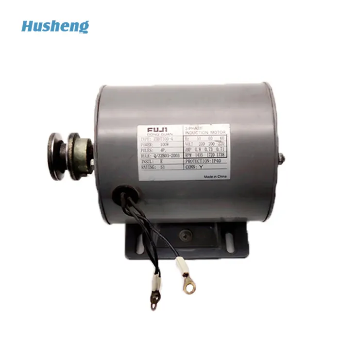 FUJI elevator motor 3-PHASE MLH6062A , gear motor for elevator, elevator induction motor