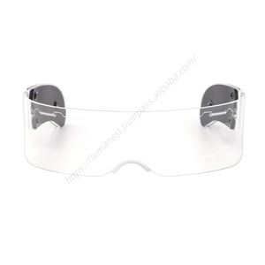 Gafas de Visor con Luces LED de Neón para Decoración de Fiesta del Día de San Valentín, Modelo I83, Venta al por Mayor - Product Image 1