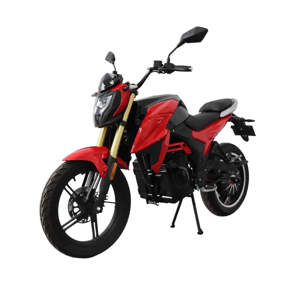 R6 forte capacité d'escalade Double frein à disque 72v 8000w Super moteur moto électrique pour adultes