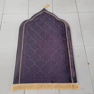 Tappeto da preghiera 2024 spesso islamico eid ramadan Islam con imbottitura Memory Foam arabico musulmano Halal tappetino da preghiera turco - Product Image 2