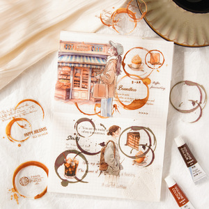 30 tờ/gói khói mưa Glow Pet Sticker máy tính xách tay Sticker Gói máy tính xách tay dán vật liệu máy tính xách tay cao cấp - Product Image 3