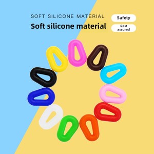 Ganchos Deportivos <span class=keywords><strong>para</strong></span> Orejas con Diseño de Corazón de Silicona Hueca en Forma de Gota de Agua, Cubiertas Antideslizantes <span class=keywords><strong>para</strong></span> Gafas y Lentes de Sol - Product Image 3