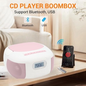 Máy nghe nhạc di động đa chức năng (<span class=keywords><strong>CD</strong></span> & DVD) Hỗ trợ kết nối BT/USB/<span class=keywords><strong>AUX</strong></span>, Âm thanh siêu HD không mất dữ liệu, Màn hình LCD, FM toàn dải - Product Image 3