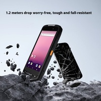 Precio de Fábrica, PDA de Escaneo de 5 Pulgadas con Pantalla Táctil, Sistema Android 15 4G, Teléfono Móvil Resistente IP65, Escáner de Código de Barras 2D, Disponible en Stock