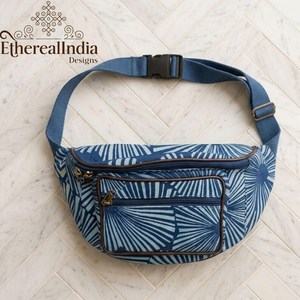Set de Viaje Esencial Hecho a Mano con Estampado de Bloques, Funda de Algodón para Gafas de Sol, Riñonera Unisex, Kit de Viaje, Regalo para Hombres y Mujeres - Product Image 3