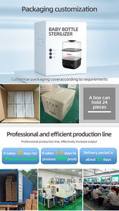 Esterilizadores de biberones para recién nacidos, limpiador de biberones, esterilizador eléctrico para bebés - Product Image 6
