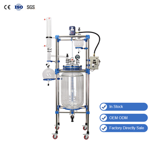 Reactor Químico de Vidrio de Doble Pared de 80L, 100L, 150L, 200L para Diversos Procesos Químicos, ¡Gran Oferta! - Product Image 6