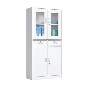 Armoire métallique verrouillable avec tiroirs de grande capacité, organisateur durable pour outils, documents et archives - Product Image 1