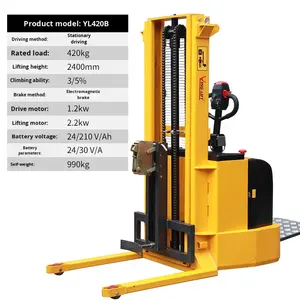 Montacargas Eléctrico de Servicio Pesado Yude, Elevador de Bidones de Aceite, Carga/Descarga Hidráulica de Bidones de Aceite de Hierro y Plástico, Camión, China - Product Image 6