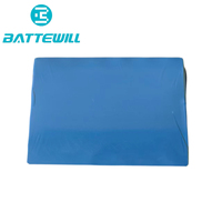 Baterai LiFePO4 OEM Pabrik 12.8V 4S1P Suhu Rendah 100Ah 1280Wh Solusi Daya Siklus Dalam untuk Luar Ruangan