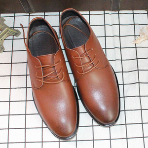 Chaussures en Cuir pour <span class=keywords><strong>Homme</strong></span> Haut de Gamme à Bout Pointu Chaussures de Ville Business <span class=keywords><strong>Homme</strong></span> Polyvalentes Chaussures Décontractées Respirantes pour Mariage et Bureau - Product Image 3