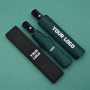 Paraguas Plegable Automático Promocional Personalizado con Logotipo, de Moda, para Viajes, con Estampado de Marca, 3 Protecciones Solares - Product Image 4