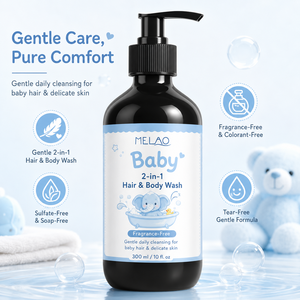 Fragrance Free Baby 2 In 1 Hair Body <b>Wash</b> <b>Soap</b> Free Sulfate Free Mild Shampoo Gel For Sensitive Delicate Skin Daily Care <b>wash</b> - Product Image 3