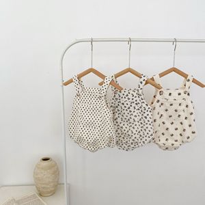 新生児ボディスーツかわいいプリントストラップロンパースコットンファッションベビージャンプスーツ - Product Image 2