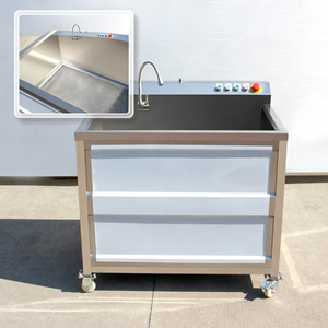 Laveuse à cuve unique avec moteur pour légumes-racines et pommes de terre 380V - Product Image 6