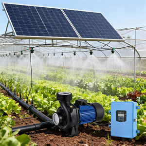 Pompe à eau solaire incroyable pour l'irrigation agricole, grande capacité, pompe solaire monophasée - Product Image 3