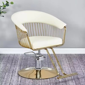 Precio de fábrica al por mayor Muebles de salón Silla de salón con pedal Chasis cuadrado para barbería - Product Image 2