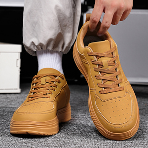 Zapatillas de Moda Masculinas Transfronterizas de Talla Grande con Empeine de Microfibra y Suela de Goma-Plástico para Caminar - Product Image 4