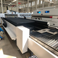 Machine de découpe laser à fibre automatique 4015 pour les petites entreprises, prend en charge les formats AI BMP PLT pour le métal, provenant d'un fabricant chinois