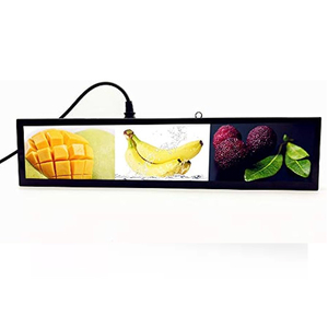 Pantalla LCD de ancho ultrafino, pantalla táctil, pantalla Tft, pantalla LCD de doble cara, reproductor de publicidad, barra estirada, pantalla LCD - Product Image 3