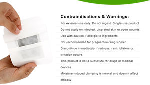 Meditan Meilleur Adhésif Amincissant Soutien au Sommeil Infusé de Vitamines Herbe de Cynorrhodon <span class=keywords><strong>pour</strong></span> la Santé et le Bien-être Détox Coussinets <span class=keywords><strong>pour</strong></span> <span class=keywords><strong>les</strong></span> <span class=keywords><strong>Pieds</strong></span> - Product Image 3