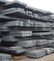 Billets carrés en acier à haute teneur en carbone ASTM 100mm 130mm 150mm 3SP 5SP, laminés à chaud pour barres d'armature et acier de construction