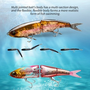 Esca Artificiale Cheery di Alta Qualità, Swimbait Segmentato 18CM 51G Galleggiante per Grandi Prede, Esca Dura Artificiale Tipo Pencil - Product Image 4