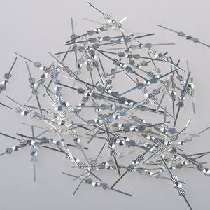 Латунные крючки-бабочки 33 мм для осветительных приборов, металлические соединители для хрустальных люстр и бусин - Product Image 5