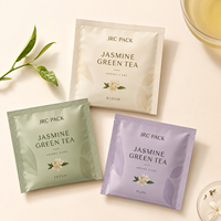 Sachets de thé laminés de qualité alimentaire avec logo personnalisé, emballage thermoscellable, sachets de thé miniatures, sachets de café