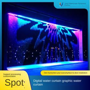 Équipement de rideau d'eau numérique - Design moderne en acier inoxydable, induction interactive pour la cuisine, le <span class=keywords><strong>parc</strong></span>, l'ingénierie paysagère aquatique - Product Image 3