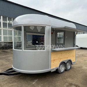 Nouvelle remorque de restauration originale, camion à café à vendre, chariot alimentaire mobile de rue, remorque alimentaire facile à déplacer - Product Image 4