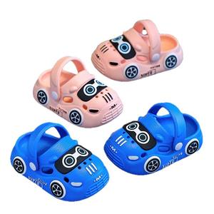 Sandales d'été pour enfants, garçons et filles, antidérapantes, à semelle souple, pour intérieur et extérieur, en forme de voiture, à bout fermé, avec trous, en EVA - Product Image 5