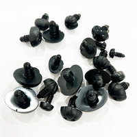 Nez de chien de jouet d'approvisionnement de prix usine, matériaux d'accessoires de bricolage de poupée faits à la main, accessoires de poupée de nez en plastique de sécurité de bébé
