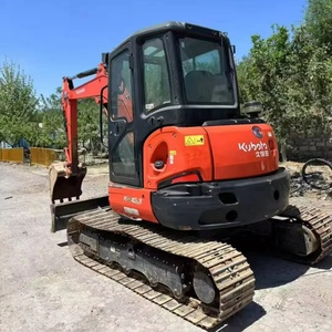 Excavadora pequeña de cadenas Kubota KX163-5 original japonesa de segunda mano con excelentes horas de trabajo reducidas y precios bajos en venta - Product Image 3