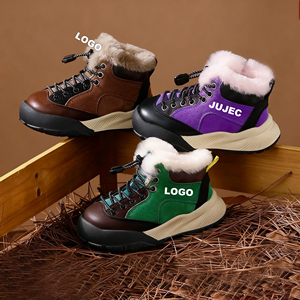Zapatillas Deportivas Escolares Personalizadas <span class=keywords><strong>para</strong></span> Niños y <span class=keywords><strong>Niñas</strong></span>, <span class=keywords><strong>Botas</strong></span> de Nieve con Forro de Peluche Cálido <span class=keywords><strong>para</strong></span> Exteriores, Zapatos Deportivos de Algodón <span class=keywords><strong>para</strong></span> <span class=keywords><strong>Niñas</strong></span> - Product Image 1